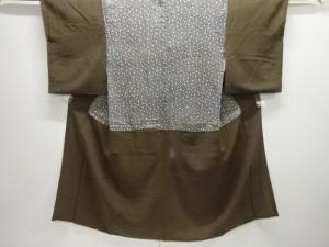 アンティーク　江戸縮緬胴抜き長襦袢